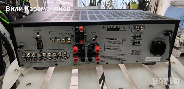 ONKYO TX-7840,РСИЙВЪР,JAPAN,Перфектен без ремонти, снимка 5 - Ресийвъри, усилватели, смесителни пултове - 52449057
