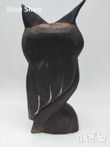 Бухал дърворезба Индонезия дърво , снимка 5 - Декорация за дома - 38097305