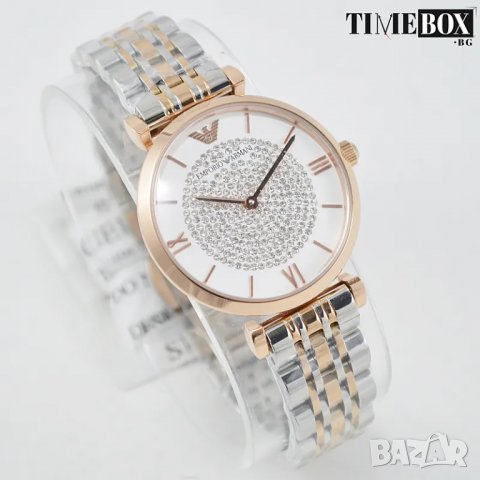 Emporio Armani AR1926 Gianni T-Bar. Нов дамски часовник, снимка 6 - Дамски - 38751028