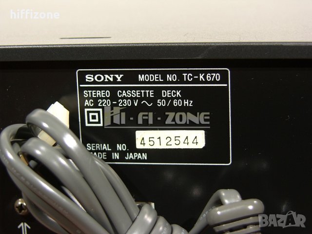 ДЕК Sony tc-k670 /2, снимка 8 - Декове - 38931519