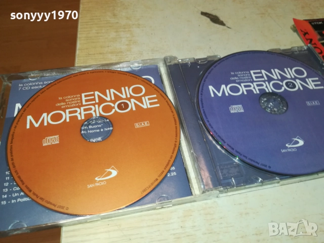 ENNIO MORRICONE X2 CD 2109251259, снимка 2 - CD дискове - 51785400