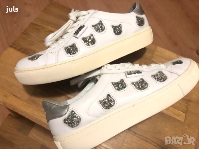 Karl Lagerfeld - дамски сникърси, снимка 12 - Маратонки - 49337830