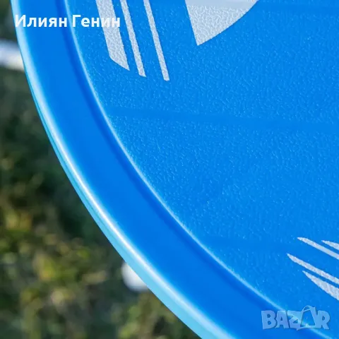 Outsunny Детски комплект за сядане от 4 части, градинска маса, 2 сгъваеми стола, чадър, снимка 6 - Градински мебели, декорация  - 50365276