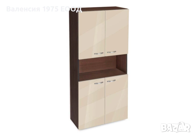 Етажерка Ава 5 с две или четири вратички гланц, снимка 14 - Етажерки - 29557939