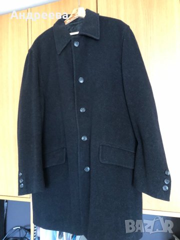 Мъжко палто , вълна и кашмир Bitsiani, снимка 2 - Палта - 43790075