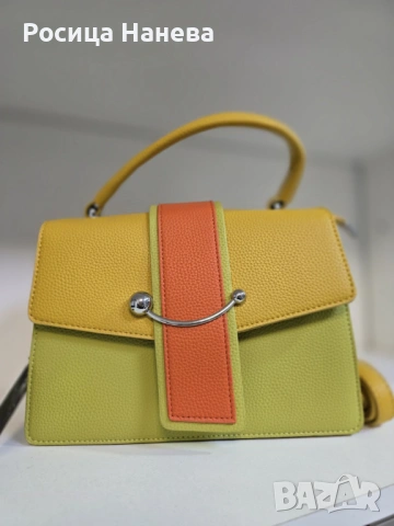 Елегантна дамска чанта в 7 цвята - компактна и стилна за всеки повод, снимка 2 - Чанти - 53270015