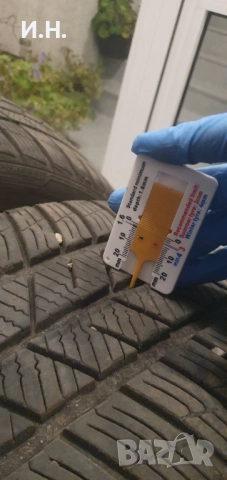 2 x BARUM Polaris 225/40 R18 зимни гуми, снимка 6 - Гуми и джанти - 52433225