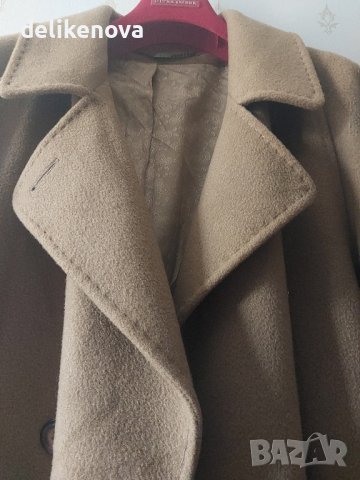 Кашмир. Pure Cashmere Italy Size L Великолепно палто, снимка 3 - Палта, манта - 44011413