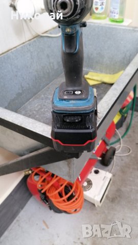 Преход от батерия Parkside x20 към инструменти Makita, снимка 2 - Винтоверти - 35343765