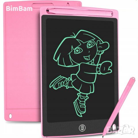 Промоция ! Розов LCD таблет за писане и рисуване 8.5 "/ инча /