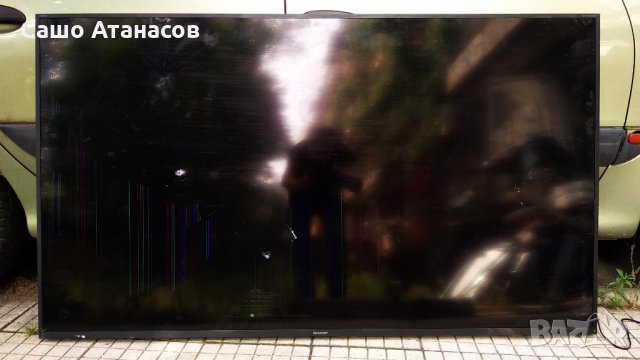 SHARP AQUOS LC-70UI7652E със счупена матрица , SHG7003B-173E , T.MS6586.U705 , RUNTK0334FV ZT