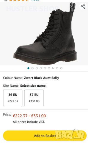 Дамски кубинки DR.MARTENS. Номер 39, снимка 7 - Дамски боти - 43398493