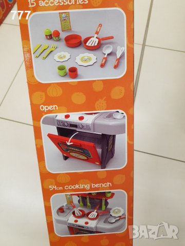 Детска кухня , снимка 2 - Играчки за стая - 38926831