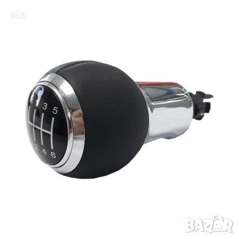 Топка за скоростен лост за Audi A3 (98-08) /Ауди A4 (02-08) - със 6 скорости - гладка кожа