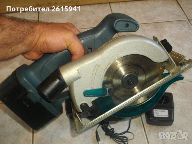 Нов 18 Волта Акумулаторен Немски Ръчен Циркуляр Професионален Отличен Комплект T.I.P.