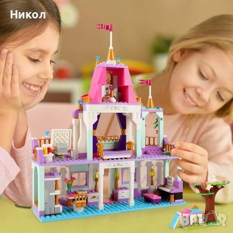 Конструктор Замък на принцеса - 687 елемента