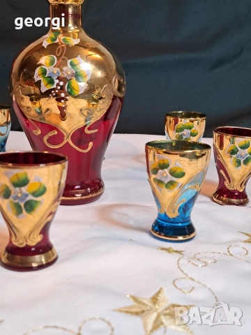 сервиз Bohemia с позлата , снимка 3 - Сервизи - 52431379