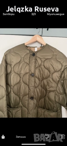 Капитонирано преходно яке MANGO, снимка 3 - Якета - 52582215