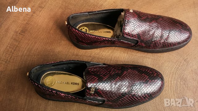 MICHAEL KORS Leather Women Shoes Размер EUR 38 дамски обувки 114-12-S, снимка 8 - Дамски ежедневни обувки - 37128234