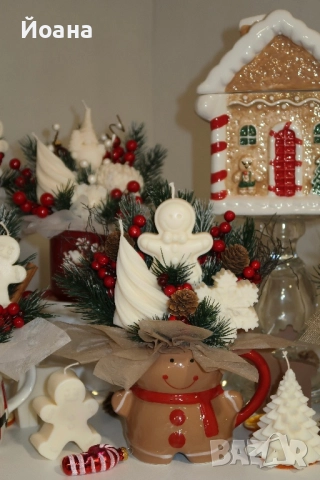 Букети от соеви свещи, снимка 2 - Декорация за дома - 52698463