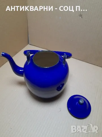 Соц Стар Емайлиран Чайник., снимка 7 - Антикварни и старинни предмети - 48605564