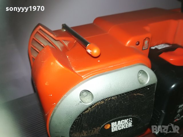 black & decker profi radio & battery+charger 2905211637, снимка 11 - Ресийвъри, усилватели, смесителни пултове - 33038176
