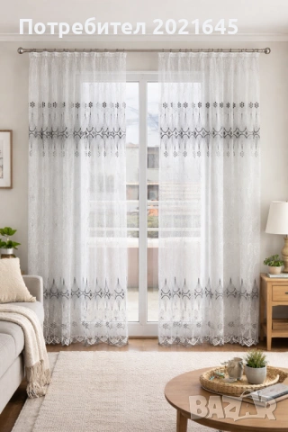 Перде 2 бр, снимка 3 - Пердета и завеси - 53444914