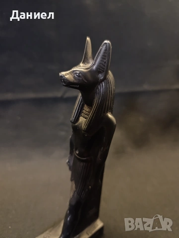 Статуетка на Анубис, снимка 5 - Антикварни и старинни предмети - 53397160