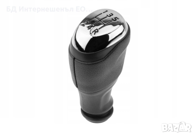 328657531R  Топка за скоростен лост, Renault, Clio 4 IV MK4, 5 скорости, Хром