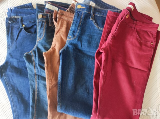 Дънки и панталони, различни цветове, размер S, M, 24, 26 и 28, снимка 1