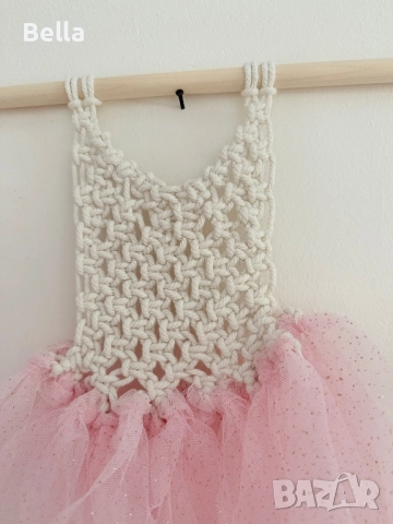 Стенна макраме туту за бебе, снимка 2 - Други - 52010517