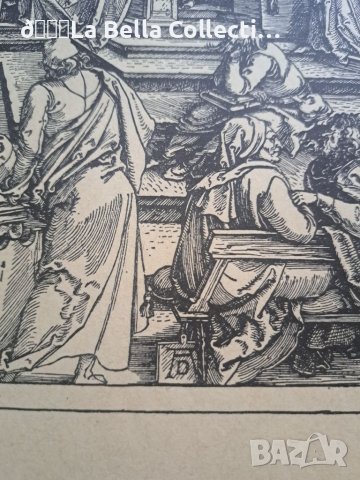 Литография Албрехт Дюрер с воден знак , снимка 14 - Други ценни предмети - 40873431