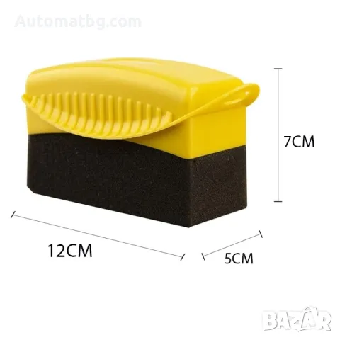 Гъба апликатор Automat, За почистване, 10x5x7см, снимка 2 - Аксесоари и консумативи - 48868328
