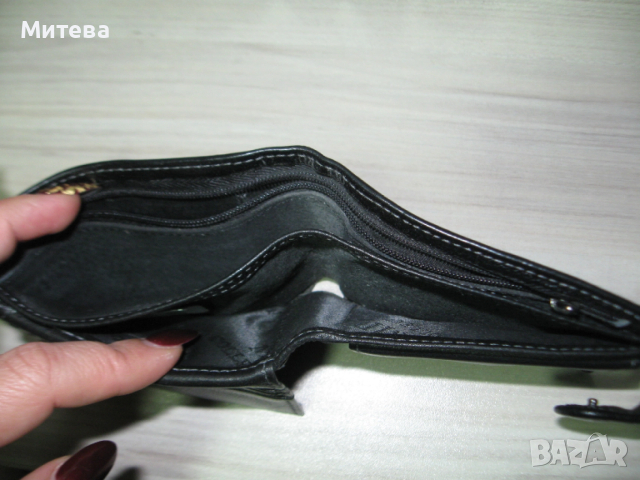 MD мъжки кожен портфейл естествена кожа, снимка 4 - Портфейли, портмонета - 52862832