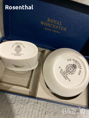Английски комплект костен порцелан Royal Worcester, снимка 6 - Сервизи - 43454122
