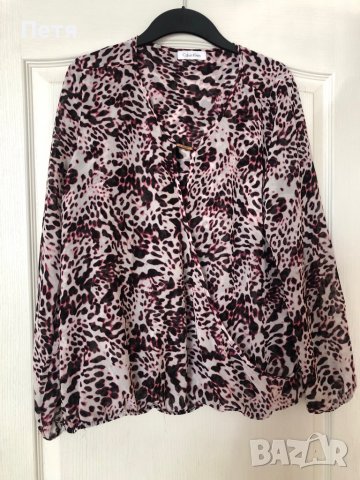 Calvin Klein Дамска блуза - шифон