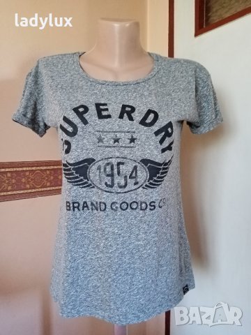 Super Dry 1954 Slim Boyfriend T-shirt, Оригинална. Код 1342 , снимка 4 - Тениски - 33377910