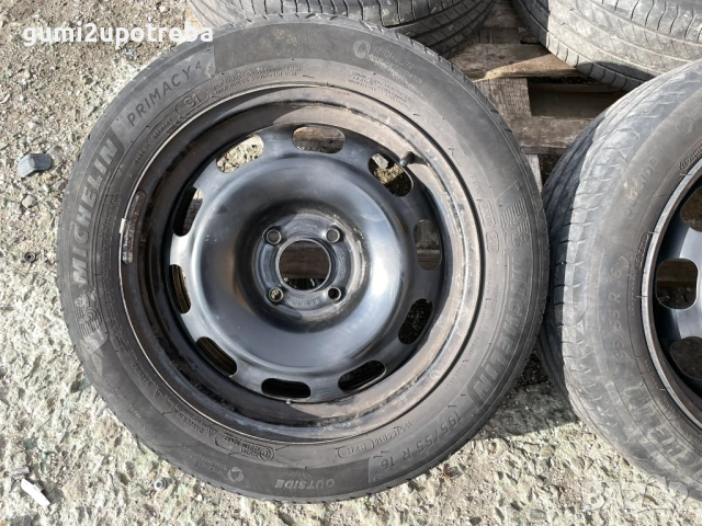 16 цола джанти 4х108 Opel Corsa Lancia Ypsilon 6,5J et38 Гуми 195/55/16, снимка 3 - Гуми и джанти - 53012989