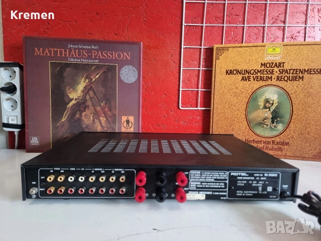 hi end ROTEL RA-840BX 2, снимка 3 - Ресийвъри, усилватели, смесителни пултове - 53403343