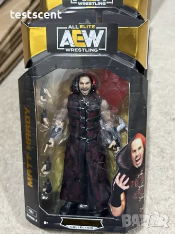 Екшън фигура AEW Broken Matt Hardy Мат Харди Unrivaled играчка WWE AEW figure, снимка 11 - Колекции - 48857107