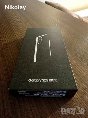НОВ!!! Galaxy S25 Ultra/12GB RAM/512GB/5G/Jadegreen/24м. Гаранция