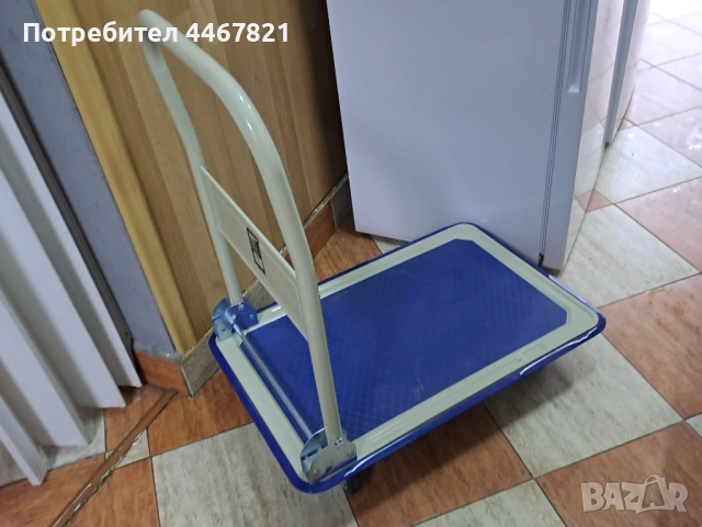 Метална ръчна количка за товар 