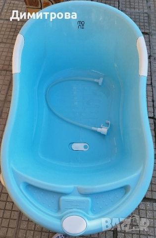 Вана със стойка за къпане на бебе , снимка 3 - За банята - 52610989