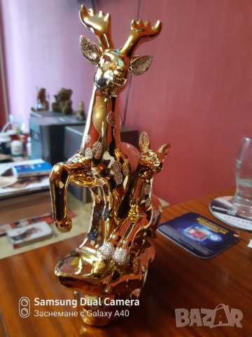 СТАТУЕТКА СЪРНИ 25 СМ-нови, снимка 2 - Статуетки - 32285016