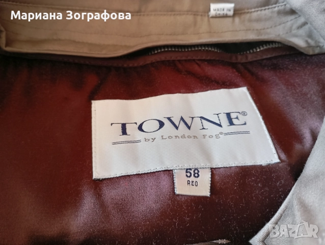 Мъжки шлифери с подплата, - "TOWNE by London fog" №58 Български , - Шапки и Ретро вратовръзки, снимка 3 - Други - 51636141