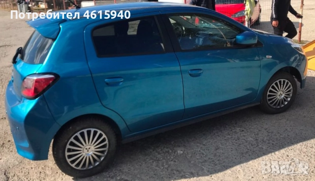 4х100 Мицубиши Mitsubishi 4бр оригинални джанти+датчици+зимни гуми 1656514 ДОТ 3621 7,8мм 