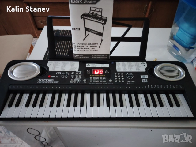 Синтезатор BONTEMPi със USB Player , снимка 3 - Синтезатори - 52893604