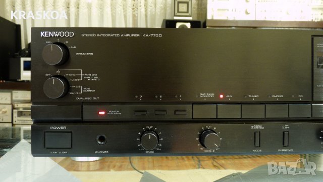 KENWOOD KA-770D, снимка 3 - Ресийвъри, усилватели, смесителни пултове - 38186478