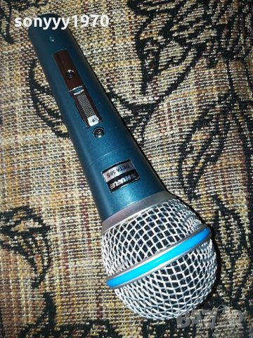 shure beta sm58s-ЖИЧЕН microphone-внос швеицария, снимка 6 - Микрофони - 28870730