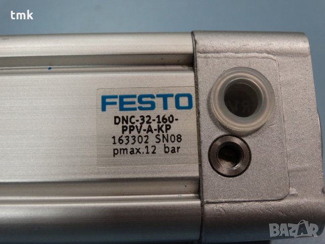 Пневматичен цилиндър Festo DNC-32-160-PPV-AKP, снимка 2 - Резервни части за машини - 28448639